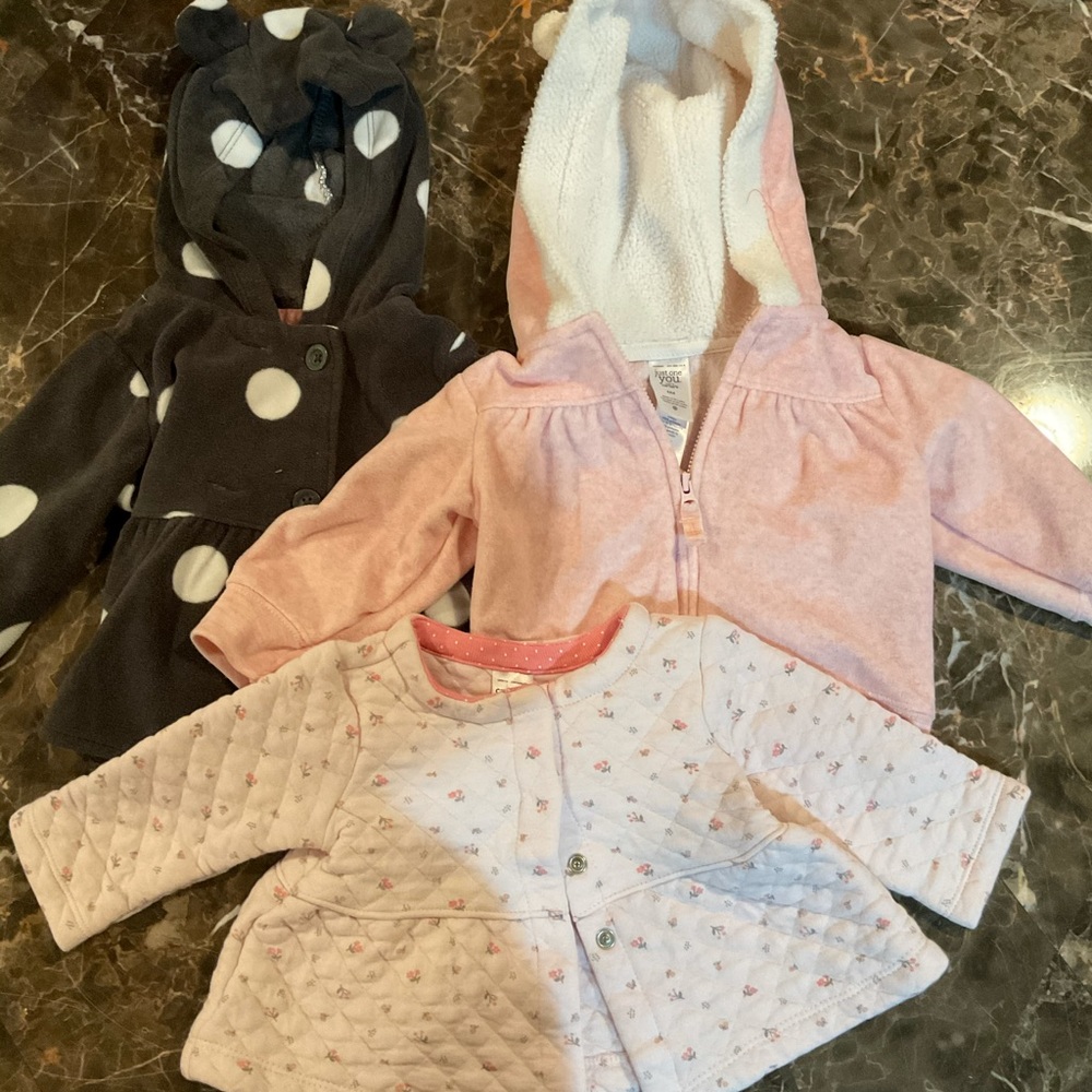 6 Month Girl Jackets